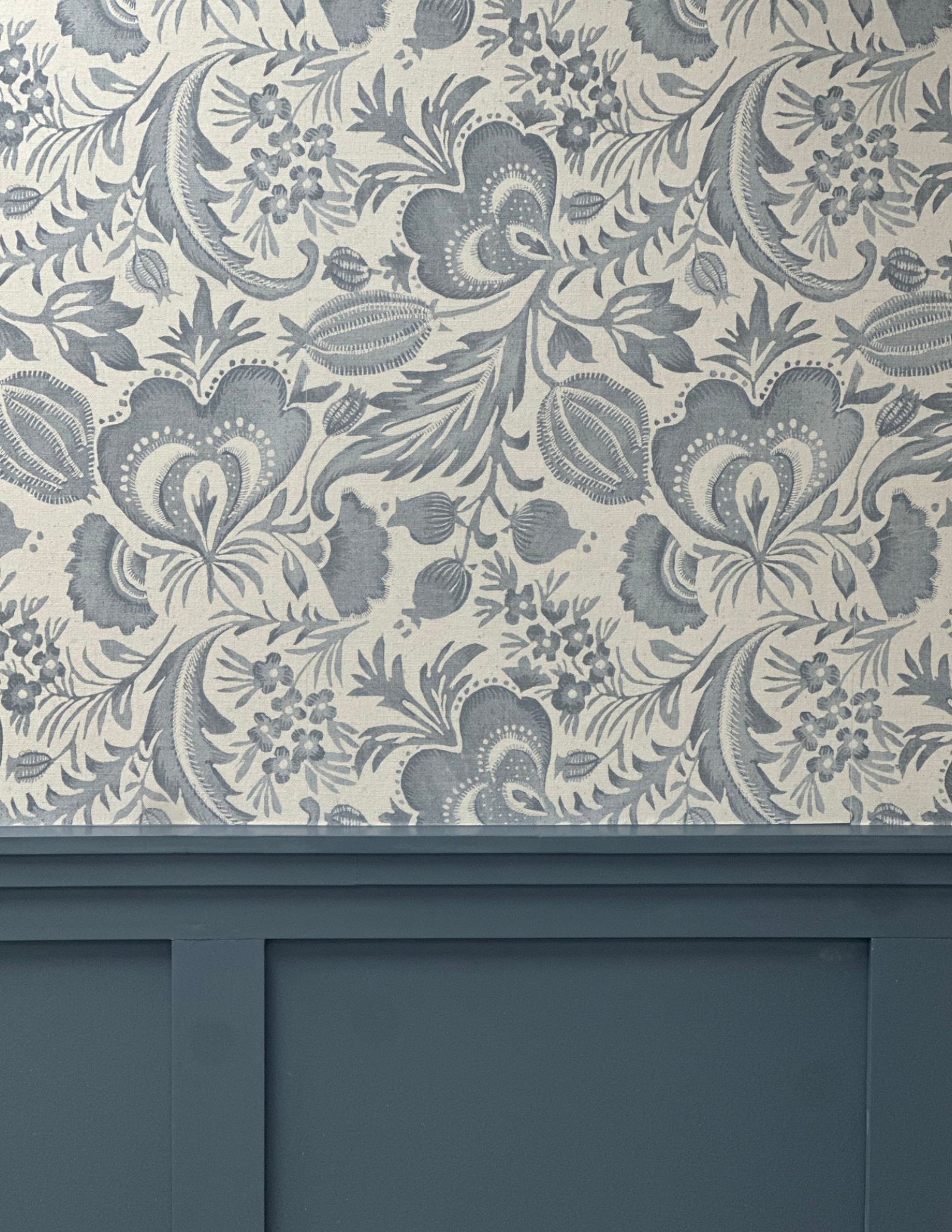Detailed wall finishes at Restoration House