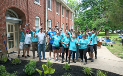 LoveDayton Project Brightens Emerge facility in Yellow Springs